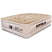Airbedz Queen Comfort Double High - 20in Tall Air Mattressl w/ Built In Electric Pump