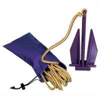 Airhead PWC Lightweight Fluke Anchor/Nylon Bag/Rope