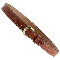 Aker Leather Fancy Stitch Belt, 1-3/4