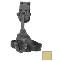 Alien Gear Holsters Rapid Force Expansion Swivel Drop Leg Holster With Locking Belt Slide w/ Standard Strap w/Standard Buckle w/Clamshell Packaging