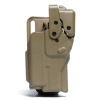 Alien Gear Holsters Rapid Force Level 3 Duty Holster AG-R3-M-0057-TN-LH-CL-A0-B