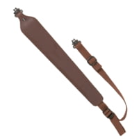 Allen Leather Rifle Sling With Decorative Deer Head And Swivels