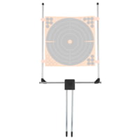Allen Hub Stake Adjustable Target Stand, Fits 24x24 Targets, 19.5 Tall, Black