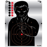 Allen Ez Aim 12in Human Silhouette Target, 4 per Pack