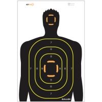 Allen EZ Aim Splash Silhouette Target 12x18in, 5 Per Package, 15229