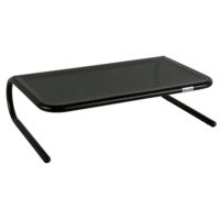 Allsop 18in Wide Metal Art Monitor Stand w/ Keyboard Storage Space