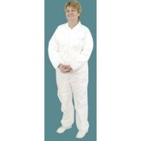Alpha Pro Tech Critical Cover Microbreathe Coveralls CV-04032-5 Elastic Cuffs, Ankles, And Back, Case of 25