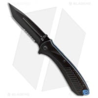 American Buffalo Knife Elite Blue Tracer 4.00in Folding Knife