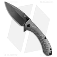 American Buffalo Knife Elite Gray Protector 3.50in Folding Knife