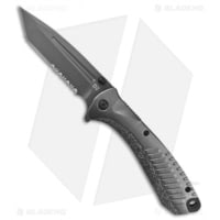 American Buffalo Knife Elite Gray Tracer 4.00in Folding Knife