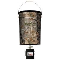 American Hunter 50lb Hanging Feeder Realtree AP Camo w/ Economy Feeder Kit
