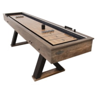 American Legend Kirkwood 9ft Light Up Shuffleboard w/ Bowling