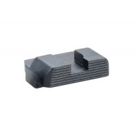 Ameriglo Black Rear Sight Serrated .240 Height .150 Width For Glock 42/43 GL-416