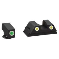 Ameriglo Classic Style Tritium Night Sights Fits Glock 42 Green Front Yellow Rear GL-381