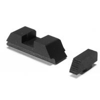 Ameriglo DEFOOR Tactical Sets for Glock, Serrated Front Flat Rear