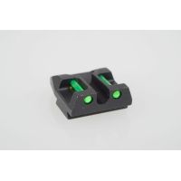 AmeriGlo FNH Fiber Optic Rear Sight for Firearms, Green