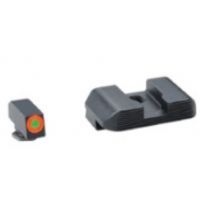 Ameriglo Hackathorn Night Set For Glock 43 Orange Outline Front Black Rear GL-436