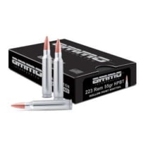 Ammo, Inc. Shield 223 REM 55 Grain Hollow Point Nickel Cased Rifle Ammunition