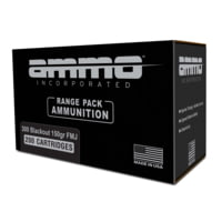Ammo, Inc. Signature 300 Blackout 150 Grain FMJ Brass Case Rifle Ammunition
