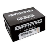 Ammo, Inc. Signature .357 Magnum 125 grain Jacketed Hollow Point Brass Cased Centerfire Pistol Ammunition