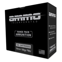 Ammo, Inc. TMC 10mm 180 Grain Full Metal Jacket Brass Cased Pistol Ammunition