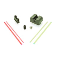 Angry Bear Arms RMR Cut Big Dot Front &amp; Fiber Optic Rear Tall Profile