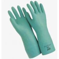 Ansell Healthcare Sol-Vex Nitrile Gloves, Ansell 117209 38 Cm (15") Length, 22 Mil Thickness, Pack of 12