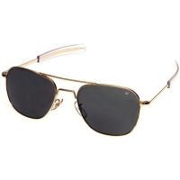 AO Flight Gear Original Pilot 57mm Sunglasses w/ Gold Frame