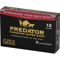 Apex Shell Apex Ammunition Predator TSS 12 Gauge 2 1/2 oz 3 1/2'' 2 Shot Shotgun ...