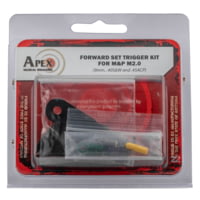 Apex Tactical Specialties 100167 Curved Forward Set Trigger Kit S&amp;W M&amp;P 2.0 Blac