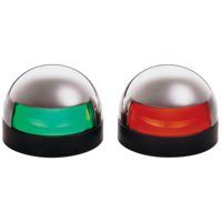 Aqua Signal Series 24 Starboard/Port Deck Mount Light Set w/Tell Tale Indicator