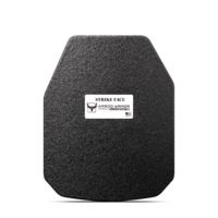 AR500 Armor Level III+ 11x14 ASC Left Handed Multi-Curve Body Armor Plate