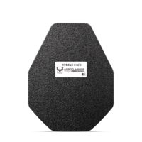 AR500 Armor Level III+ 11x14 Lightweight ALSC Multi-Curve Body Armor Plate