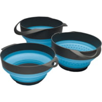Survive Outdoors Longer Flat Pack Bowls &amp; Strainer Set