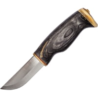 Arctic Legend Hunter's Black Birch 3.5in Satin Fixed Blade Knife