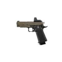 Arcturus Vanguard 4.3in Hi-Capa GBB Airsoft Pistol w/Optics Ready Slide &amp; ARS-1 Red Dot Combo