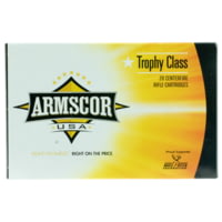 Armscor Precision Inc .300 Winchester Magnum 180 Grain Spitzer Boat Tail Brass Cased Rifle Ammunition