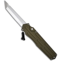 ARS A.R.S. Kato OTF Knife OD Green Single Action Automatic Tanto 3.5 Satin Plain 19A5450A