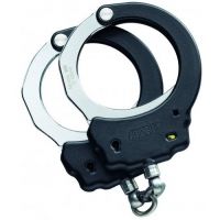 ASP Steel Identifier Chain Handcuffs In Black / Colored Aluminum Restraints