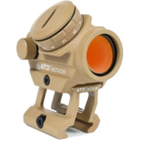 AT3 Tactical 1x23mm 2 MOA Red Dot Micro Red Dot Reflex Sight w 1'' Height Riser