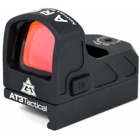 AT3 Tactical ARO Micro 3 MOA Red Dot Reflex Sight with Optional Riser Mount 1x23mm