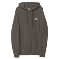 Atoll Board Co Atoll Embroidered Pigment-Dyed Unisex Hoodie - Pigment Black, 3XL - Pigment Black,3XL 5ADA3EFD