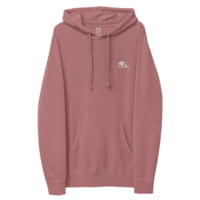 Atoll Board Co Atoll Embroidered Pigment-Dyed Unisex Hoodie - Pigment Maroon, 2XL - Pigment Maroon,2XL E8E32C77