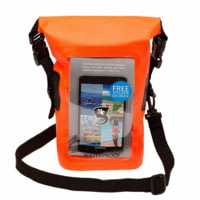 Atoll Board Co Geckobrands Waterproof Phone Tote - Orange - Orange 6A6465F1