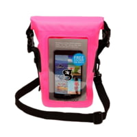 Atoll Board Co Geckobrands Waterproof Phone Tote - Pink - Pink 23C25733
