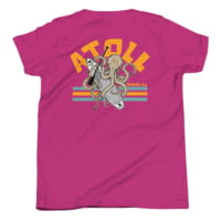 Atoll Board Co Youth Short Sleeve T-Shirt with Atoll Octopus Graphic - Berry, XL - Berry,XL C8A164F4