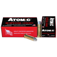Atomic 451 Cowboy Action 38 Special 125 Gr Lead Round Nose Flat Point (LRNFP) 5