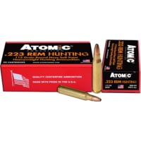 Atomic Ammunition Atomic Ammo .223 Rem. 112gr. Roundnose Softpoint 20-pack
