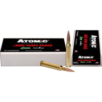Atomic Ammunition Atomic Ammo .300wm 220gr. Match Sierra Hpbt 20-pack