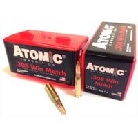 Atomic Ammunition Atomic Ammo .308 Win. 175gr. Match Bthp